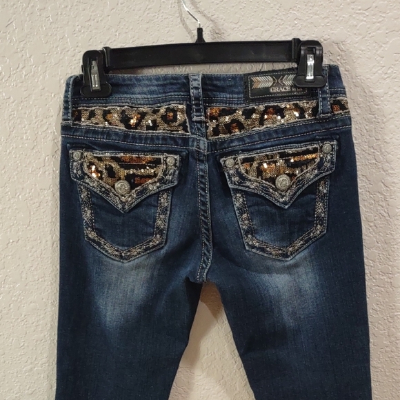 Grace Women's Blue Jeans - Picture 7 of 17